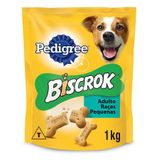 Petisco Biscrok Adulto Raças Pequenas - 1 Kg