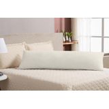 Fronha Para Travesseiro De Corpo 90 Centimetros Palha Ziper