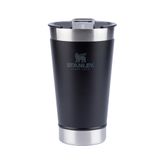 Copo Térmico Stanley Com Tampa Matte Black Preto 473ml