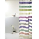 Cortina Box Pvc Listrado Multicolorido 180x160cm