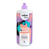 Creme Para Pentear Salon Line Super Desembaraço 1 Litro