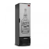 Refrigerador Vertical Cervejeira 230 Litros 220v Frost Free Gelopar Preto