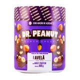 Pasta De Amendoim Dr. Peanut Power Cream Avelã Com Whey Protein 600g