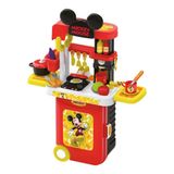 Cozinha Infantil Mickey 3 Em 1 Maleta - Multikids 1300