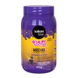 Máscara Capilar Matizadora Salon Line To De Cacho Roxa 500g