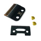 Lâmina Wmark Taper Profissional Aço Maquinas D16 Preto