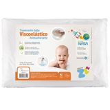 Travesseiro Antissufocante Visco Percal 30x40 Cm - Fibrasca