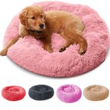 Caminha Nuvem Pet Redonda Pelúcia Cachorros Gatos Gg 80x80cm