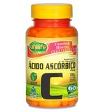 Vitamina C Acido Ascorbico 60 Capsulas 550mg - Unilife