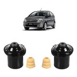 2 Kit Batente Suspensão Dianteira Meriva 2005 2006 2007 2008