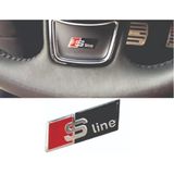 1 Emblema Audi Sline Volante A1 A3 S3 S4 S6 A4 A5 Q3 Q5