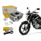 Kit Cilindro Biela Metal Leve Cg Titan Fan Start Bros 160