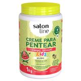 Salon Line Creme Para Pentear Kids Cachinhos Definidos-1kg