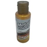 Tinta Acrílica Metal Colors Dourado Solar 598 Acrilex - 60ml