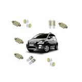 Kit Lâmpada Led Fiat Idea Adventure Super Branca 2011 Á 2016