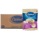 Kit 12 Mini Biscoito Arroz Integral Chia Linhaça Camil 150g