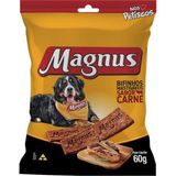 Bifinho Magnus Mastigáveis Sabor Carne Para Cães 60g