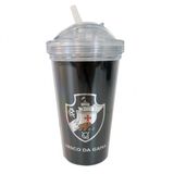 Copo Acrílico Com Canudo 600 Ml Vasco