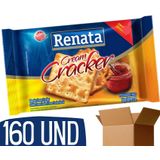 Biscoito Cream Cracker Em Sache Individual Renata- 160 Und