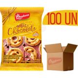 Biscoito Bauducco 11,8g Amanteigado Sabor Gotas 100 Unidades