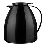 Bule Térmico Viena 400ml Com Gatilho Invicta Preto