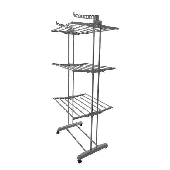 Varal Vertical De Chão 3 Andares Em Metal 170x126x64cm é boa?