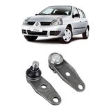 Kit 2 Pivô Bandeja Dianteira Renault Clio 2005 2006 07 2008
