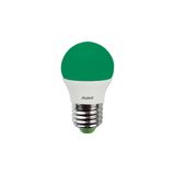 Led Bolinha 2 27 Verde 4w Bivolt