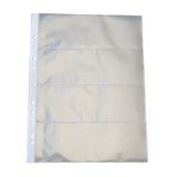 Kit Com 10 Folhas Em Polipropileno Para 04 Cédulas Cada