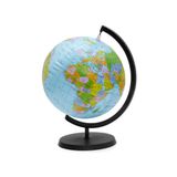 Globo Terrestre Inflável Mapa Mundi Em Português Com Suporte