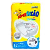 Fralda Descartável Super Secão Cão Macho - Petix 12 Und P
