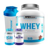 Kit Whey Protein Foods 2kg+ Premium Creatina 100g