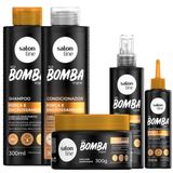 Kit Salon Line S.o.s Bomba Força E Engrossamento C/5