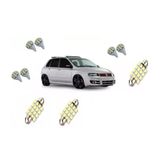 Kit Lampada Led Fiat Stilo 2005 A 2008 Pingo Placa Teto