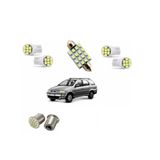 Kit Lâmpadas Led Fiat Strada Palio Siena 2005 2006 2007