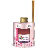 Difusor De Ambiente Aromas Flor De Cerejeira + Palitos 250ml