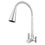 Torneira Cozinha Parede Gourmet Cônico Cromado C-65