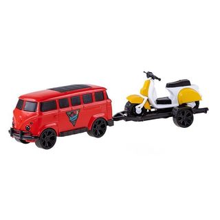 Caminhão Brinquedo Trans Sport Radical + Moto e Jet Ski