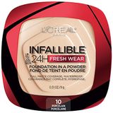 L&#39;oreal Paris Infalível Fresh Wear Foundation Em Pó, 010 Porcelana, 0.31 Fl Oz
