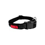 Coleira Kong Nylon Colar Preta Pequena Para Cachorro