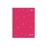 Caderno Espiral Capa Dura Colegial 10 Matérias Lunix 160f Tilibra Tilibra