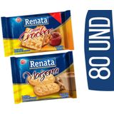 Biscoito Em Sache Cream Cracker Maizena Maisena Renata 80 U