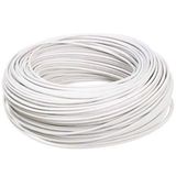 Fio Cabo Flexível 1,5mm Branco - 50 Metros