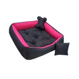 Cama Pet Para Cachorros Grandes 100x80 Incluso Almofadinhas