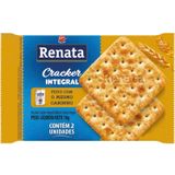 Biscoito Cracker Integral Renata Sache 10g - 180 Unidades