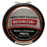 Pasta Para Calçado Wassington 36g Preto