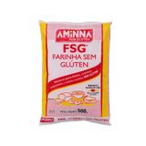 Farinha Fsg Sem Glúten E Lactose Massas E Bolos 500g Aminna