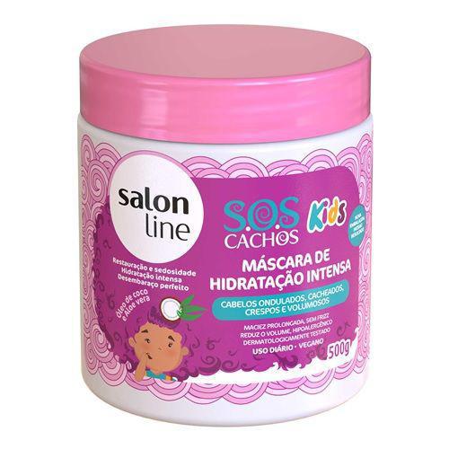 Máscara De Hidratação S.o.s Cachos Kids Salon Line 500g