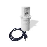 Mini Totem Pop Manual 1 Tom Nbr 10a + 2usb - Branco