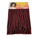 Cabelo Nina Soft Dread Fibra Sintética 360g Crochet Braid
